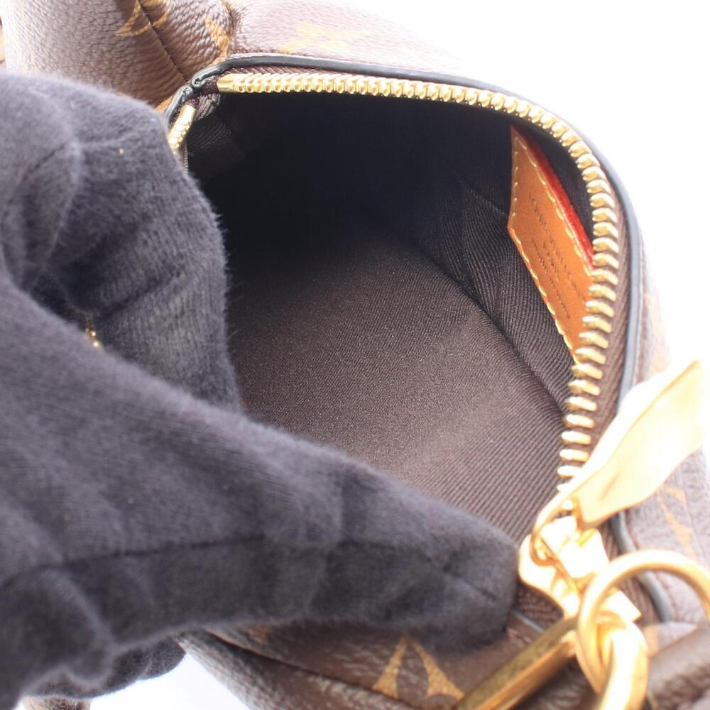 Louis Vuitton Dolphin Bag Monogram Canvas Leather Shoulder Bag Brown - Picture 3 of 8